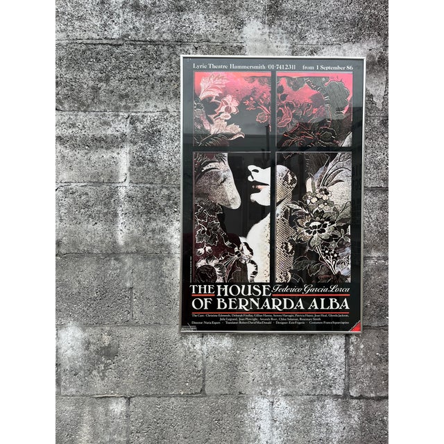 1986 "The House of Bernarda Alba" Original Promotional Poster by Roslav Szaybo For Sale - Image 16 of 18