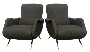 Set of Vintage Armchairs, 1950s