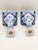 Hand-Painted Candlesticks from Royal Delft, Set of 2 For Sale - Image 6 of 9