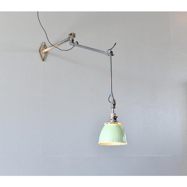 Bauhaus Wall Mounted Task Lamp by Midgard, 1940s For Sale - Image 3 of 16
