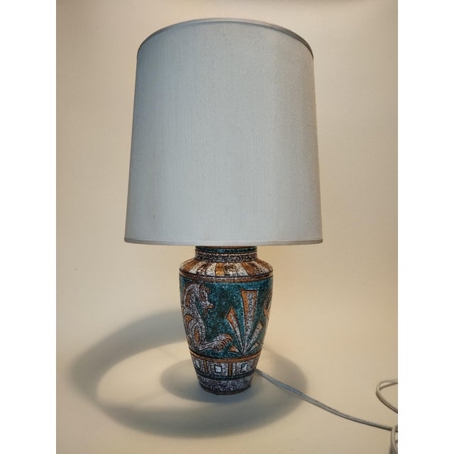 Vintage Table Lamp in Ceramic by Fratelli Fanciullacci, 1960 For Sale - Image 16 of 16