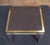 Chrome French Side Tables of Chrome and Brass by Maison Jansen (Two Available) For Sale - Image 8 of 11