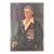 Soviet Union Hero Portrait Oil Painting, Ukrainian Artist g.g. Sokolovsky 110-77 For Sale