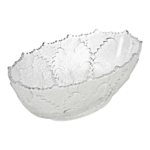 1880s Antique Oval Eapg Leaf Centerpiece Bowl Chairish