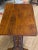Antique Circa 1850 Rosewood English Barley Twist Stretchered Side Table with Drawer For Sale - Image 9 of 13