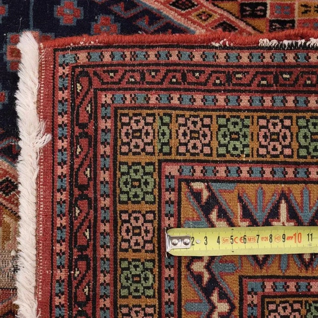 Textile Vintage Bukhara Rug, Pakistan For Sale - Image 7 of 8