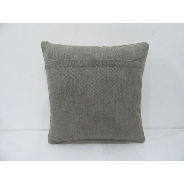 Boho Chic Washed Out Decorative Cushion Cover For Sale - Image 3 of 4