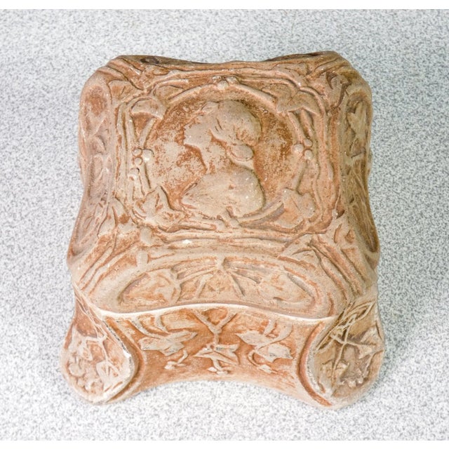 Decorated Ceramic Box from Signa For Sale - Image 3 of 7