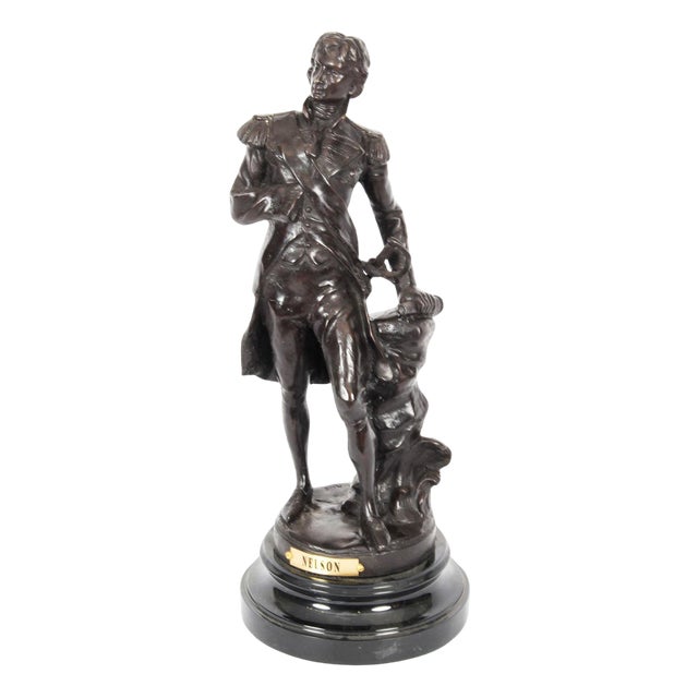 Vintage Bronze Sculpture of Nelson, 20th Century For Sale