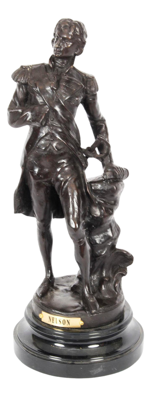 Vintage Bronze Sculpture of Nelson, 20th Century