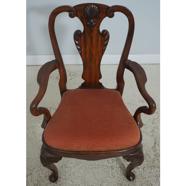 Age: Approx: 20 Years Old Details: Light Factory Distressing Mahogany Fine Carved Detail Quality Construction Queen Anne...