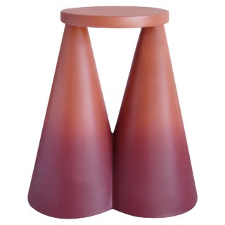 Isola Cotto Side Table by Portego For Sale