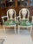 20th-Century Louis XVI Style Neoclassical Armchairs, Newly Reimagined – Thibaut Katsura in Emerald For Sale In Dallas - Image 6 of 12