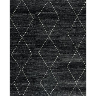 Stark Baha Rug in Asphalt, 8'0" x 10'0" For Sale