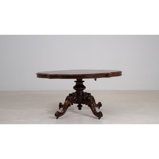 Victorian Tilt-Top Table with Hidden Compartment on Casters, Antique, United Kingdom, 19th Century For Sale - Image 10 of 18