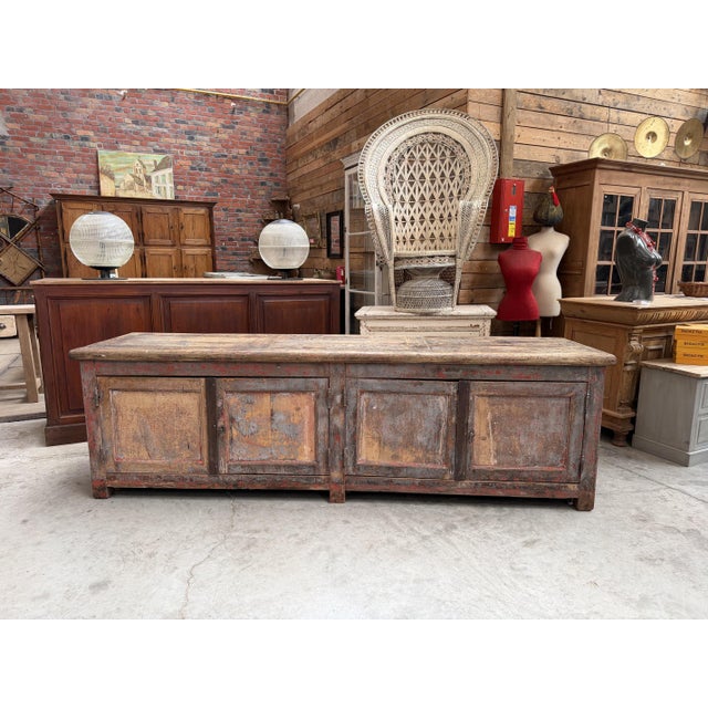 Large Early 20th Century Workshop Cabinet For Sale - Image 4 of 18
