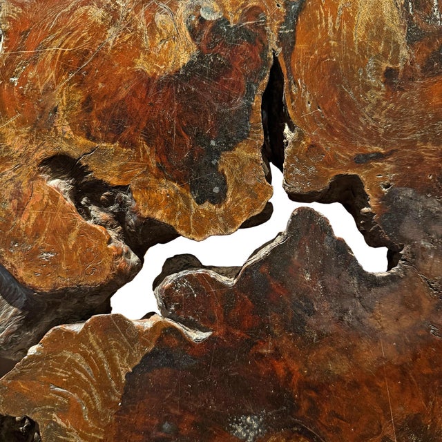 19th Century Japanese Burl Wood Dai For Sale In Chicago - Image 6 of 13