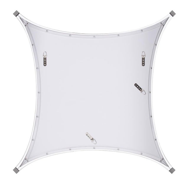 Metal Flair Mirror For Sale - Image 7 of 9