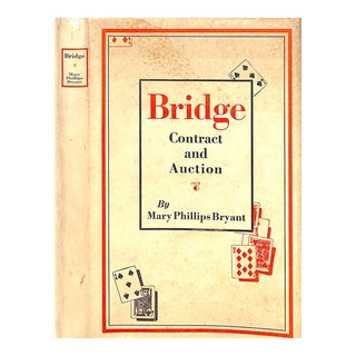 "Bridge: Contract and Auction" 1929 Bryant, Mary Phillips For Sale