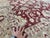 2000 - 2009 Burgundy Sultanabad Hand-Knotted Wool Rug - 6'7" X 9'7" For Sale - Image 5 of 12