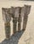 French Country Antique French Farmhouse Turn Carved Wooden Baluster Spindle Table Legs Set of 4 For Sale - Image 3 of 17