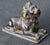 Metal Bonze Sitting Lion, 18th Century For Sale - Image 7 of 7