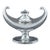 1910s Sterling Aladdin Lamp of Learning Cigar Table Lighter by Marks & Cohen For Sale