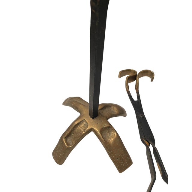 1970s Fireplace Tools by David Marshall, 1970s, Set of 5 For Sale - Image 5 of 9
