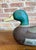 Wood Mid 20th Century Fred Mott Hand Carved Wooden Mallard Drake Decoy For Sale - Image 7 of 14