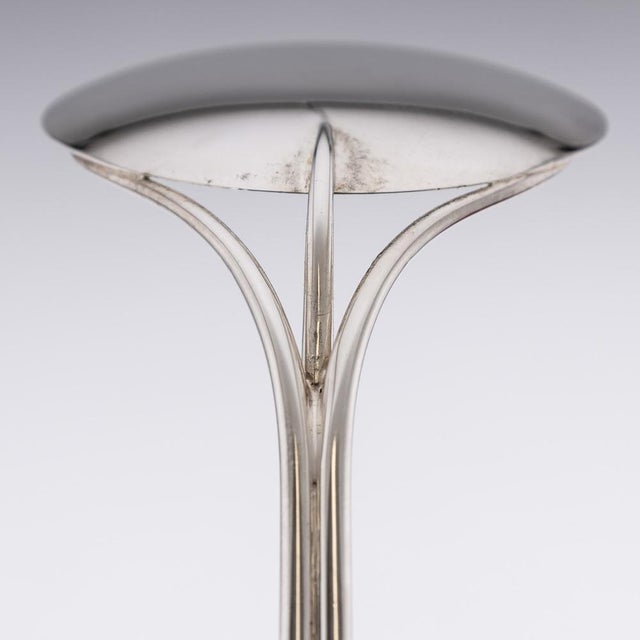 Silver & Glass Caviar Bowl & Serving Spoon Set from Cartier, 1990s, Set of 3 For Sale - Image 18 of 18