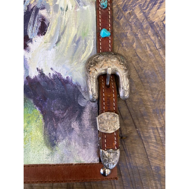 Wood My Gypsy Friend ~ Lorie Batson, Original Oil Painting, Lorie's Portrait Captures the Calm Gentle Nature of These Family Friendly Horses. For Sale - Image 7 of 10