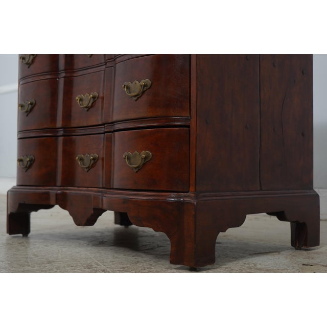 Theodore Alexander Mahogany Block Front Bachelors Chest For Sale - Image 9 of 16