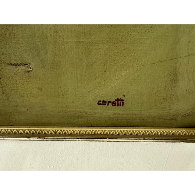 Mino Ceretti, Abstract Composition, 1950s, Oil on Canvas For Sale - Image 12 of 14