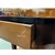 American of Martinsville Dania Black and Walnut Headboard With Attached Nightstands For Sale - Image 11 of 14