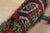 Textile Geometric Persian Tribal Ivory/Red Wool Runner Rug- 2'6'' X 9'9'' For Sale - Image 7 of 10