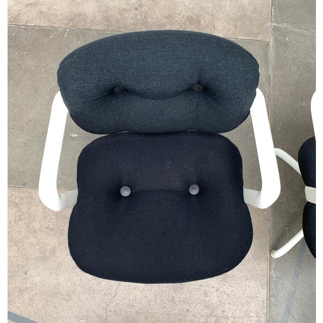 Set of Space Age Model 2038 Chairs by Bruce Hannah & Andrew Morrison for Knoll International, 1970s For Sale - Image 12 of 18