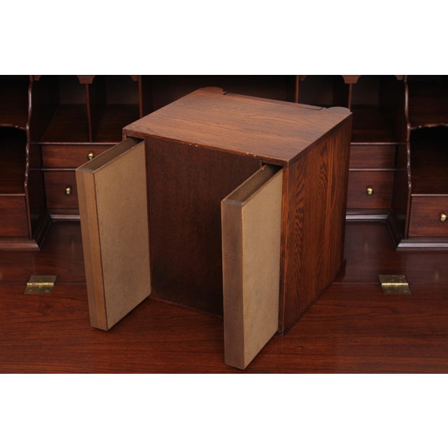 Henkel Harris Cherry Slant Front Desk For Sale - Image 11 of 18