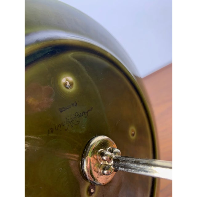 2-Tiered Majolica Serving Tray from Sarreguemines, 1920s For Sale - Image 6 of 13