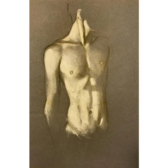 Modern Torso Painting by Robert R. Bliss For Sale - Image 13 of 13