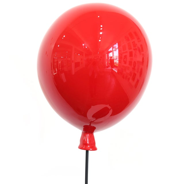Hope (2/30) - Original Figurative Metal Sculpture With Glossy Red Balloon by Nayla Saroufim For Sale In Los Angeles - Image 6 of 9