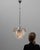 20th Century Italian Mid-Century Murano Style Glass Disc Chandelier For Sale - Image 14 of 18