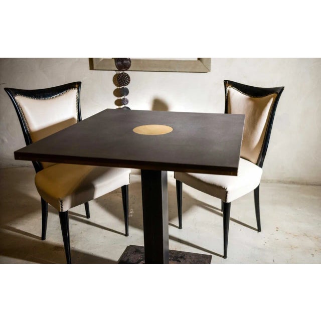 Metal Bistrot Table by Cellule Creative Studio for Misia Arte For Sale - Image 7 of 8