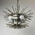 Vintage Italian Murano Glass Crystal Prism Chandelier from Venini, 1970s For Sale - Image 16 of 18
