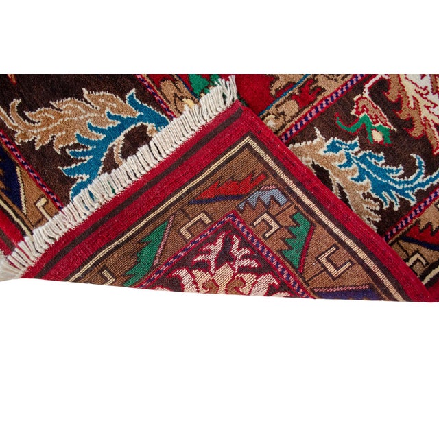 Hand-Knotted Oushak Rug New For Sale - Image 14 of 14