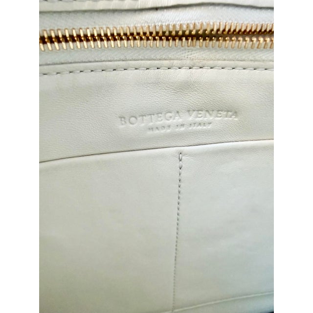 Bottega Veneta Python Marie Snakeskin Shoulder Bag Gold Plated For Sale - Image 10 of 10
