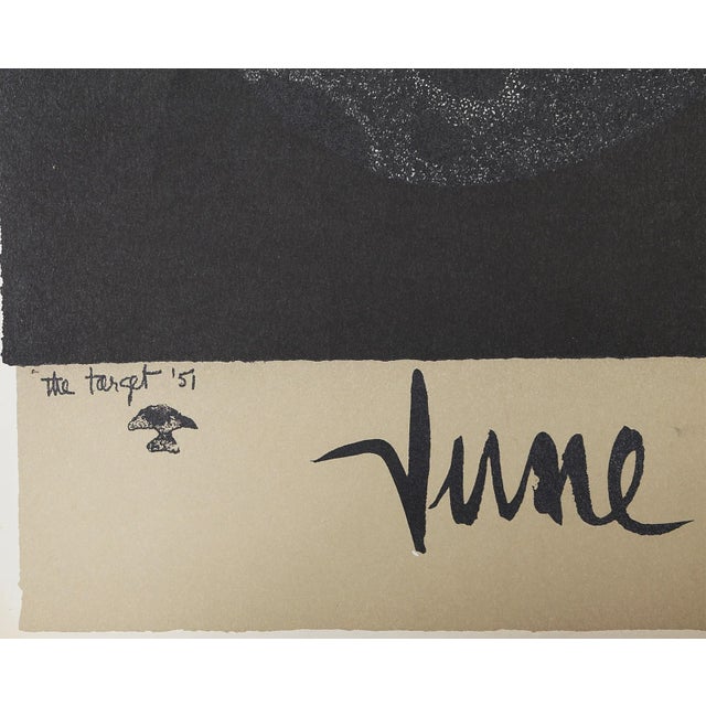 June Wayne The Target Lithograph Poster Edition: Size: 31.5 x 19.5 in. (80.01 x 49.53 cm)