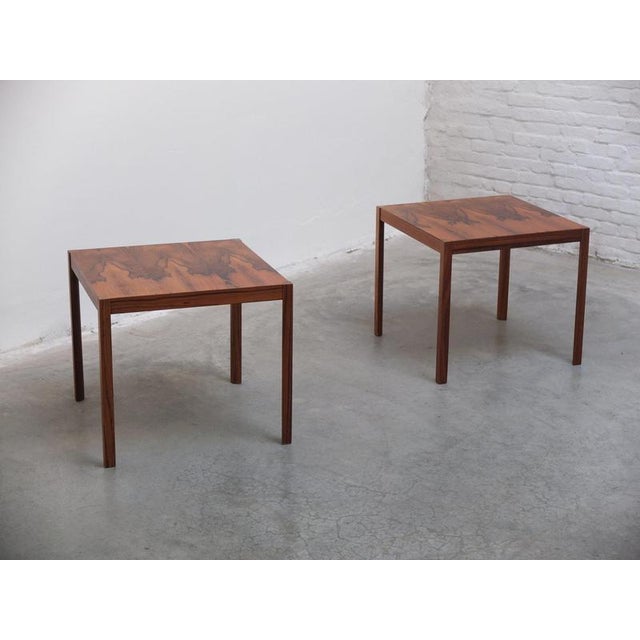 Side Tables in Rosewood by Wilhelm Renz, 1960s, Set of 2 For Sale - Image 15 of 18