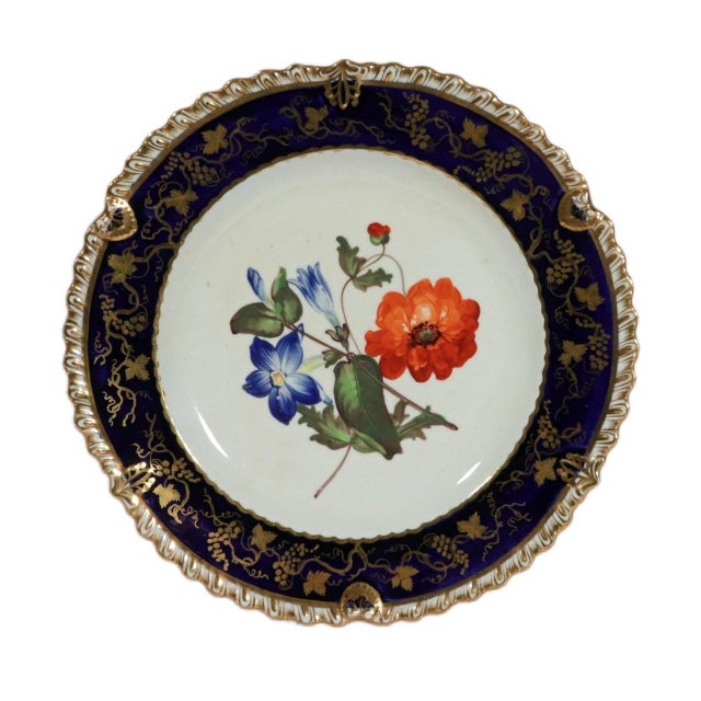 Coalport Porcelain Botanical Plates, Set of Twelve, John Rose For Sale - Image 10 of 16