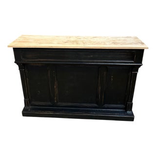Early 20th Century Oak Bar Counter For Sale