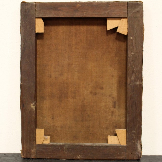 Saint Joseph with Child, 1800s, Oil on Canvas For Sale - Image 12 of 14